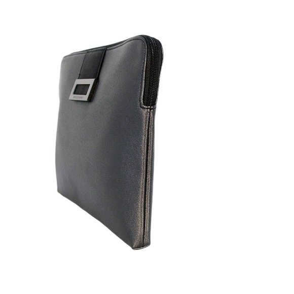 BVLGARI Parfums Zip Toiletry Cosmetic Makeup Pouch Tablet Sleeve Case Bag - MINT - Picture 4 of 8